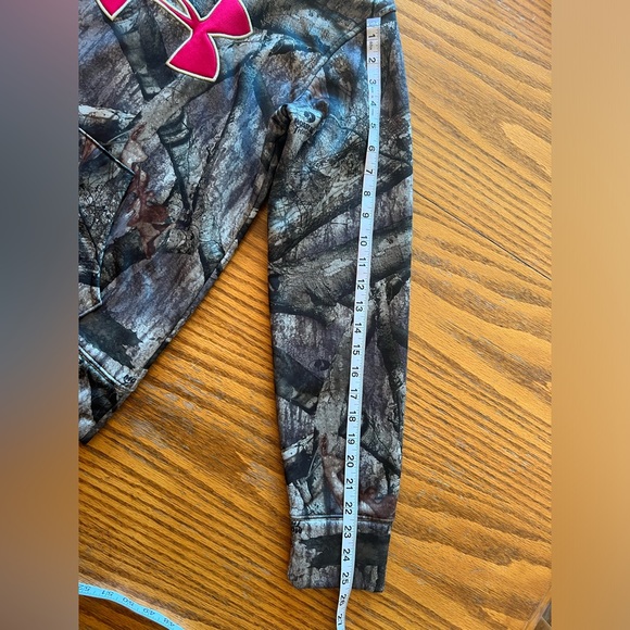 Under Armour Mossy Oak Camouflage Hoodie Small - Picture 8 of 8